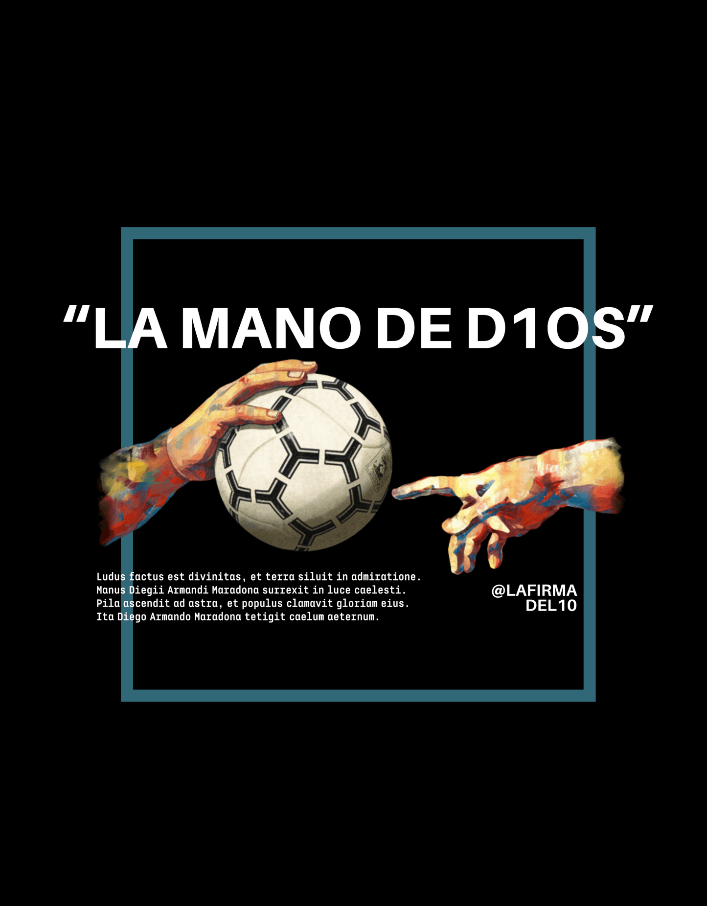 "MANO DE D10S" - Maradona